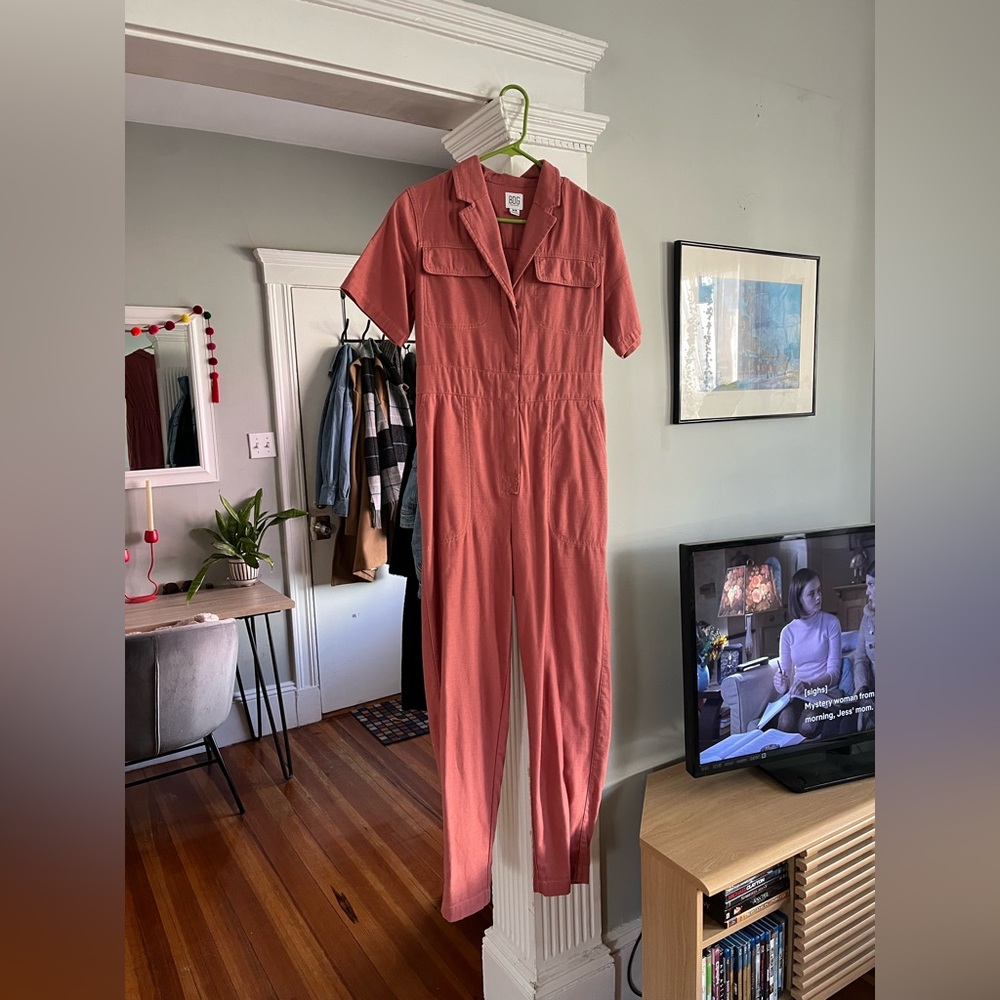 Urban Outfitters Coral Jumpsuit